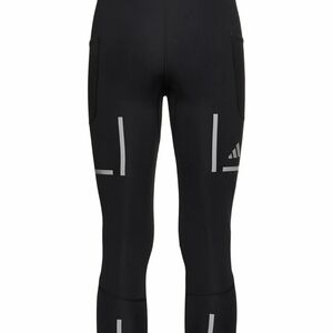 Adidas Black Leggings with Gray Details